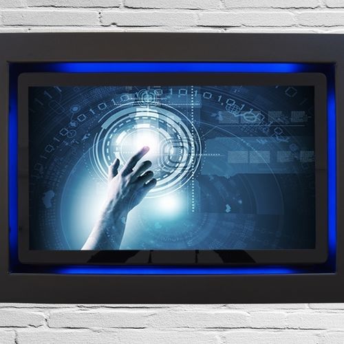 Panel-PC / Multitouchscreen - TIW15.6-PC-B - WES Systeme Electronic GmbH - LCD / mit kapazitivem PCAP-Touchscreen / 15,6"