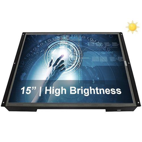 LCD-Monitor - TIC15.0ITX-HB-1500CD - WES Systeme Electronic GmbH - mit LED-Rückbeleuchtung / Industrie / für Außenbereich
