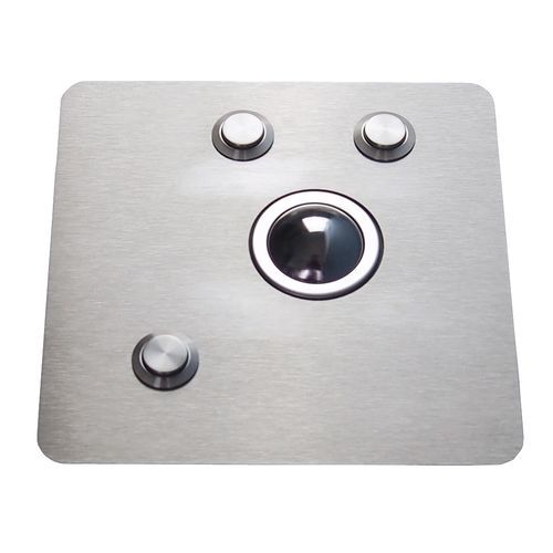 Optischer Trackball - TBFM-38S-2+1B-O-U - WES Systeme Electronic GmbH - einbaufähig / 38 mm / USB