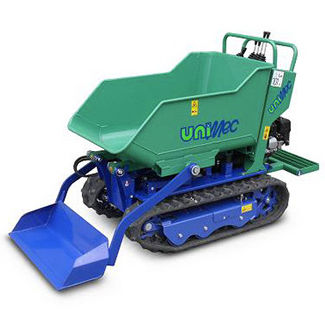 Minidumper auf Raupen - FG3306 - unimec - hydraulisch / Benzin / mit Frontentladung