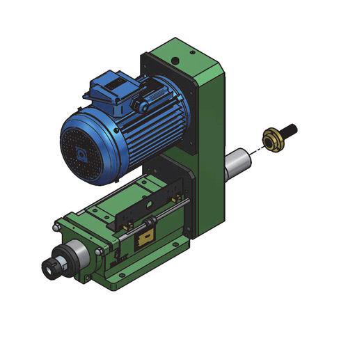 Elektromechanische Gewindeschneideinheit - ST2N-MT3 - HANN KUEN MACHINERY - Präzision