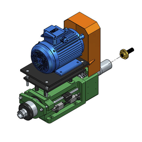 Mechanische Gewindeschneideinheit - ST3N-MT4 - HANN KUEN MACHINERY