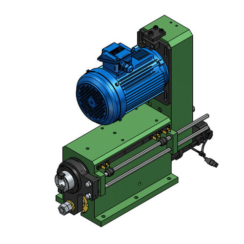 Gewindeschneidspindel - SSD12H-NT40 - HANN KUEN MACHINERY - Zuführung / mit automatischem Vorschub