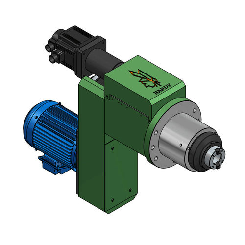 Gewindeschneid-Motorspindel - SFSD06H-ER25 - HANN KUEN MACHINERY - Bohr / motorisiert / mit Riemenantrieb