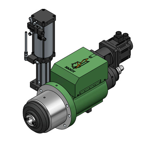 Gewindeschneidspindel - FMDC155W-BT40 - HANN KUEN MACHINERY - Bohr / motorisiert / mit automatischem Werkzeugwechsler