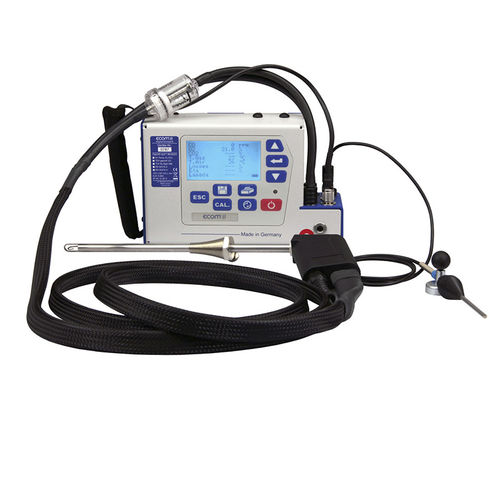 Gasanalysator - ECOM b.compact - ECOM - für Rauchgas / für Heizkessel / tragbar