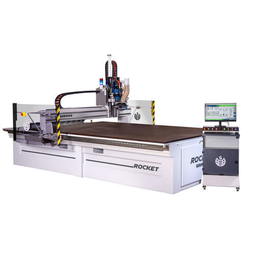 CNC-Fräsmaschine / 3-Achs - ROCKET - BERMAQ - vertikal / für Aluminium / für Holz