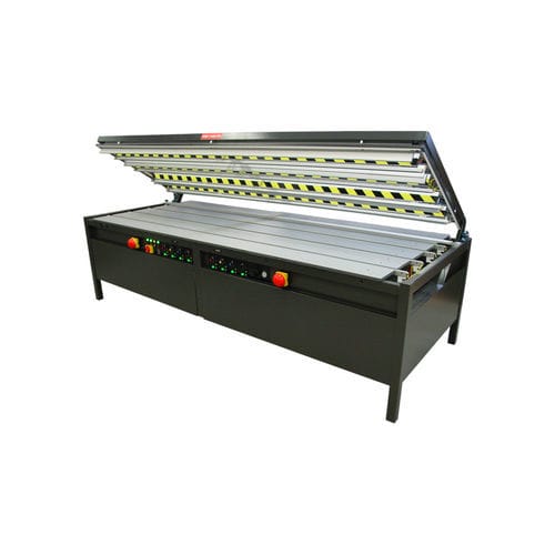 Pneumatische Biegemaschine - HRP 300 - BERMAQ - manuell / für Kunststoffprofile / halbautomatisch