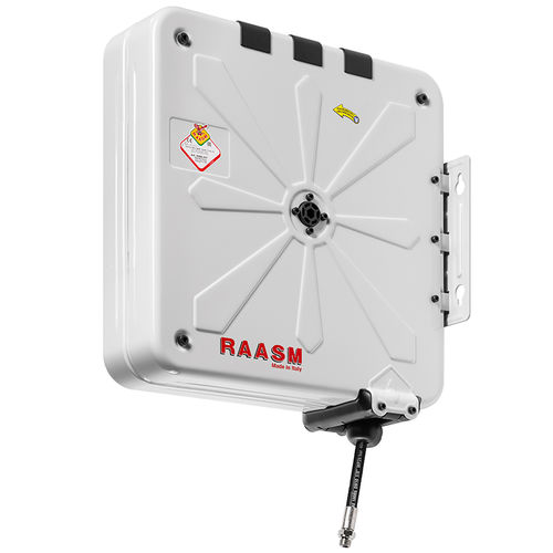 Schlauchtrommel - 8450.100 - RAASM SpA - einziehbar / für Wasser / für Luft