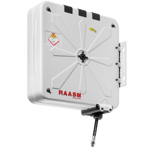 Schlauchtrommel - 8450.401 - RAASM SpA - einziehbar / für Baustellen / für Öl