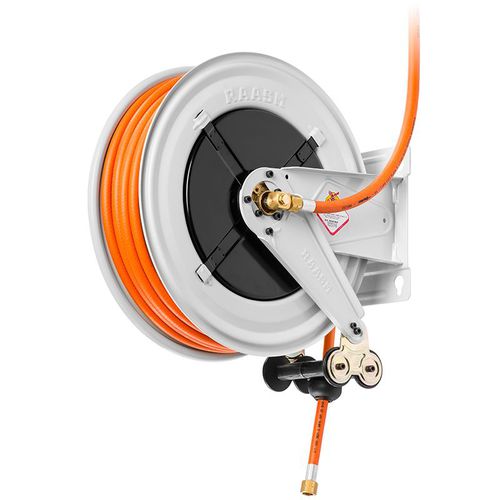 Schlauchtrommel - 8430.802 - RAASM SpA - einziehbar / für Baustellen / für LPG