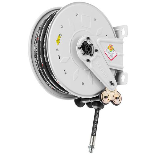 Schlauchtrommel - 8330.402 - RAASM SpA - einziehbar / für Baustellen / für Öl