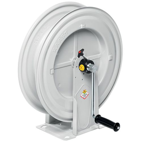 Schlauchtrommel - 75300.200 - RAASM SpA - manuell / für Heißwasser / für Baustellen