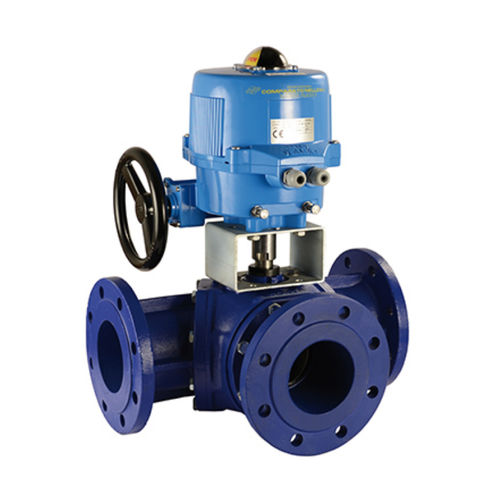 Kugelventil - U2 series - Comparato Nello S.r.l. - mit Handrad / für Wasser / Flansch