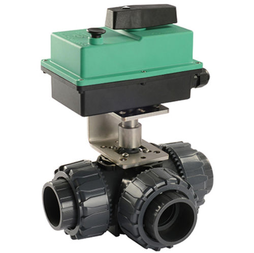 Kugelventil - CY2 series - Comparato Nello S.r.l. - elektrisch betrieben / Gewinde / platzsparend