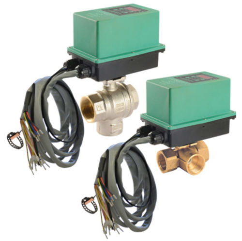 Kugelventil - COMPAMIX PR - Comparato Nello S.r.l. - elektrisch betrieben / Steuerung / für Wasser