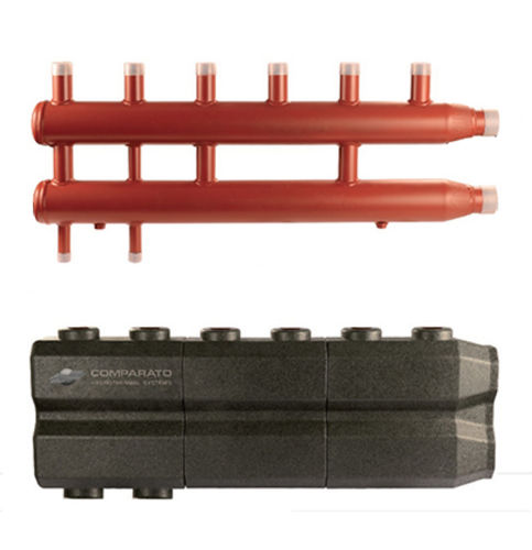 Mehrweg-Verteilerblock - C series - Comparato Nello S.r.l. - Kohlenstoffstahl / Gewinde / Industrie
