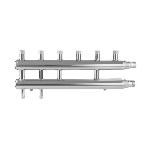 2-Wege-Verteilerblock - A0 series - Comparato Nello S.r.l. - Edelstahl / für Heizungen / Gewinde