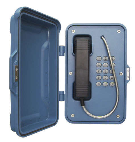 Analoges Telefon - JR101-FK - J&R Technology Ltd - IP67 / für Tunnel / für Untertagebau