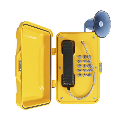Analoges Telefon - JR101-FK-H - J&R Technology Ltd - IP66 / IP65 / für Tunnel