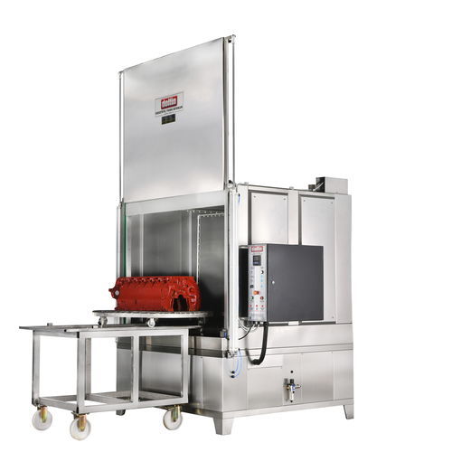 Sprühwaschanlage - KBN 1B series - DOLFIN - Reinigungsmittel auf Wasserbasis / für große Werkstücke / Drehkorb