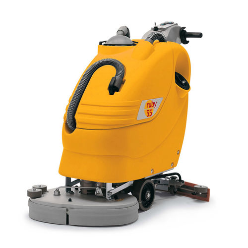 Handgeführte Scheuersaugmaschine - ruby 55 / 55t - Adiatek - batteriebetrieben