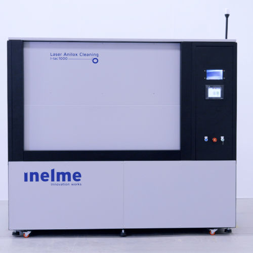 Laser-Reinigungssystem - I-LAC - Inelme - automatisch / für die Druckindustrie / für Aniloxwalzen reinigung