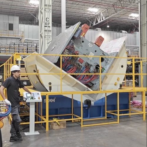 Form-Wender - FMG-70T - SXKH GLOBAL - Metallrahmen / für Tragstruktur / für Bleche