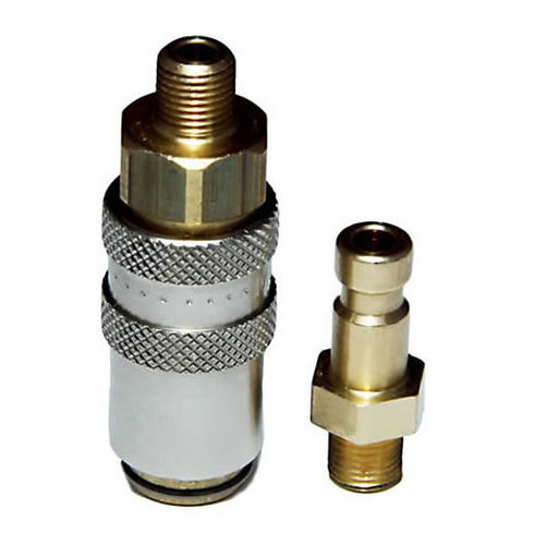 Hydraulikanschluss - 028 series - Kee Connections - pneumatisch / Schnell / 90°-Winkel
