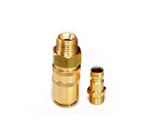 Hydraulikanschluss - 357 series - Kee Connections - pneumatisch / Schnell / 90°-Winkel