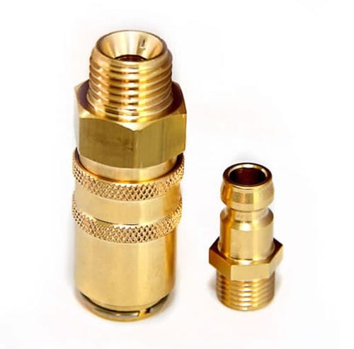 Pneumatischer Anschluss - 761 series - Kee Connections - Gewinde / 45°-Winkel / 90°-Winkel
