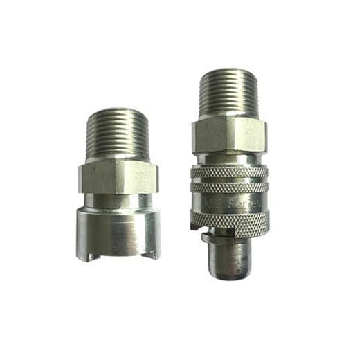Anschluss für Gas - 812 series - Kee Connections - Gewinde / Schnell / Zink
