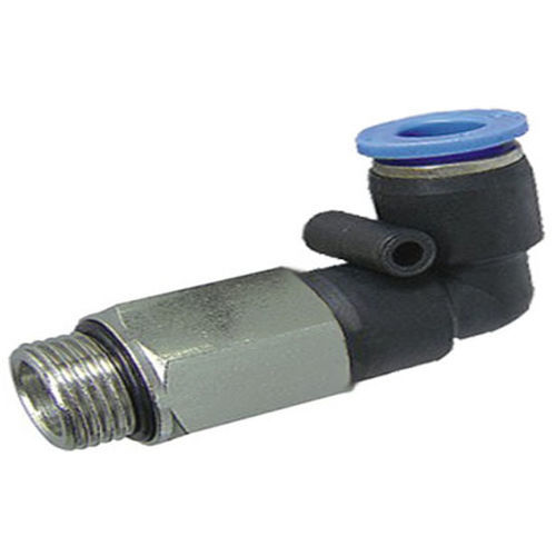 Vakuumanschluss - P-MPEE series - Kee Connections - Gewinde / rechtwinkelig / Thermoplast
