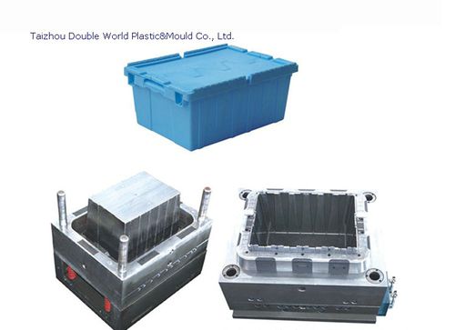 Einfachabdruck-Spritzgussform - DDW-CRM001 - Taizhou Double World Plastic&Mould Co., Ltd. - für Kisten / für die Verpackungsindustrie