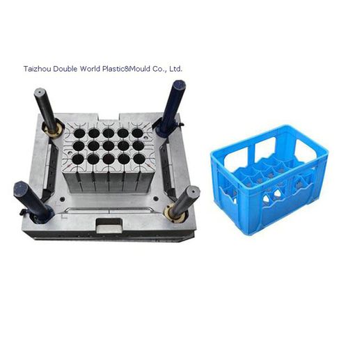 Einfachabdruck-Spritzgussform - DDW-CRM007 - Taizhou Double World Plastic&Mould Co., Ltd. - für Kisten / für die Verpackungsindustrie