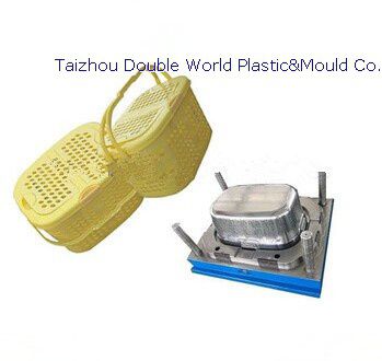 Einfachabdruck-Spritzgussform - DDW-CRM009 - Taizhou Double World Plastic&Mould Co., Ltd. - für Kisten / für die Verpackungsindustrie