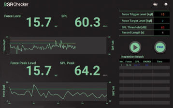 Klangqualitäts-Software - BSR Checker - SM Instruments - für Akustikkamera