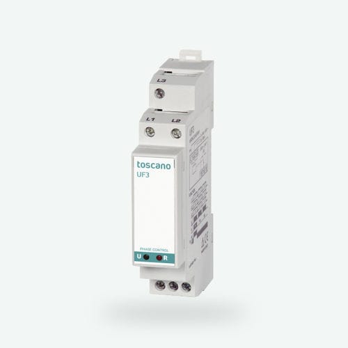 Kontrollrelais für Phasenverlust - UF3 - Toscano Linea Electronica - Drehfeldrichtung / für DIN-Schiene
