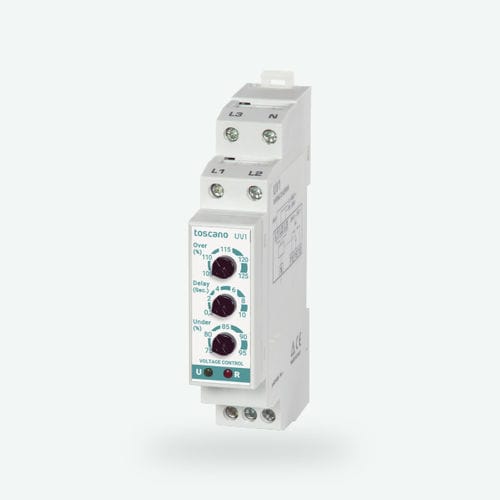 Spannungskontrollrelais - UV1 - Toscano Linea Electronica - Phasen / für DIN-Schiene