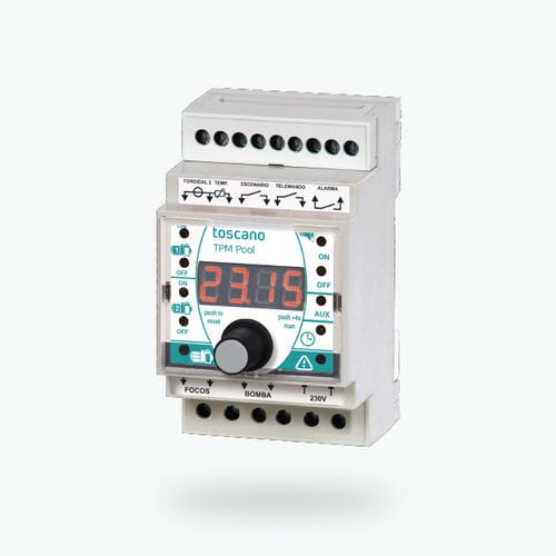 Überlastschutzrelais - TPM-Pool - Toscano Linea Electronica - für Elektromotor / für DIN-Schiene / digital