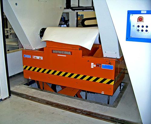 Mobile Scherenarbeitsbühne - SHT-PHP - HYWEMA - Josef Schwahlen GmbH & Co.KG - festinstalliert / elektrisch / Werkstatt