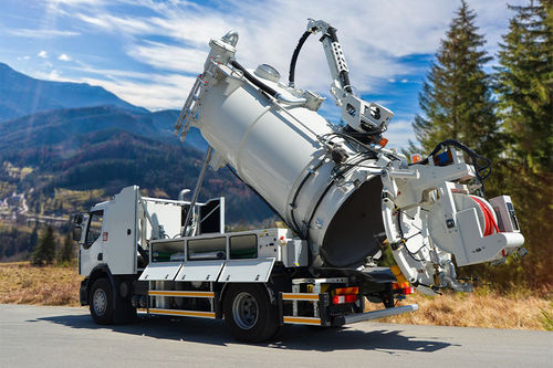 Sauglader-LKW - M-Combi - Efemmak - für Saug- und Spülzwecke