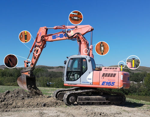 Kontrollsystem für Bagger - STX-DIG - Stonex