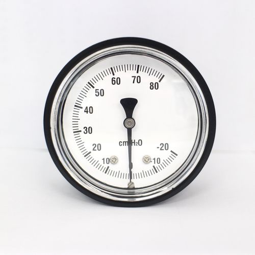 Manometer mit Zifferblatt-Anzeige - PG-63(-20)-(+80)CMH2O-BL - Seasons Gauge Co., Ltd - für Schalttafelmontage / Messing / mit Kapselfeder