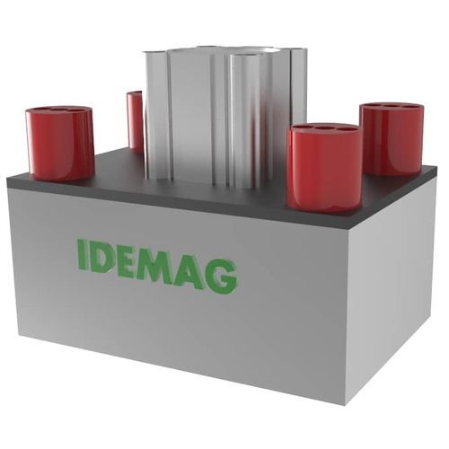 Palettierer und Depalettierer / Container - IDEMAG - Knickarm / für die Recyclingindustrie / Magnet