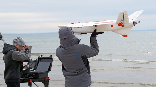 Starrflügler-Drohne - Aeromapper Talon Amphibious - Aeromao - Mapping / zur Beobachtung / autonom