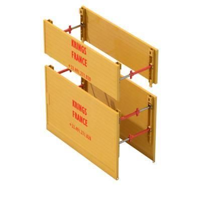 Verbausystem für Aushub - KVL - KRINGS INTERNATIONAL - Stahl / leichtgewichtig / In Kisten