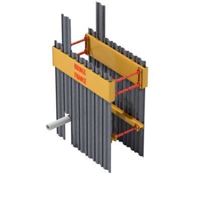 Verbausystem für Aushub - KKP - KRINGS INTERNATIONAL - Stahl / In Kisten / für Schacht