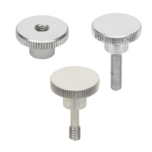 Rändelknopf - TKN, TKS, TKS-R-SUS - Imao Corporation - Gewinde / rund / Stahl