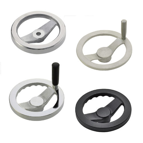 Zustellrad - AL2SP, NS, S, NBS, BS, NSTH, STH - Imao Corporation - 2-Speichen / mit Drehgriff / Aluminium